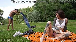 Wow! I wore vibro panties, met an Italian, and sucked him off outdoors!