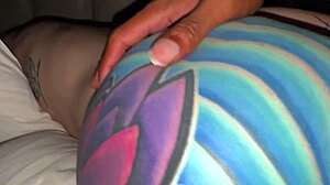 Olivia Gardens Rides Big Black Dick Bent Over in Slow Motion