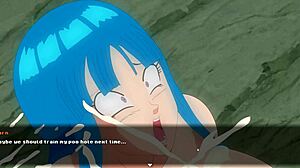 Super Slut Z Tournament Parody Dragon Ball Game Ep 4 Maron Turn To Fuck The Old Pervert Master Roshi