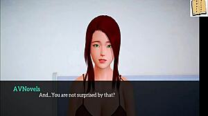 My new family in 3d hentai with small tits.