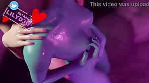 I love watching linx and joey in lesbian hentai 3d nsfw