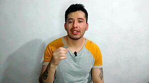 Young twink doctor gets penetrated by mature boss's monster cock in hospital cubicle