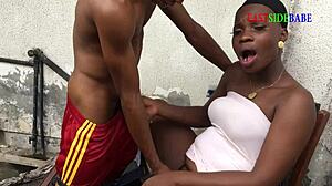 Sin Sisters Fuck Landlord's Son Outdoor!