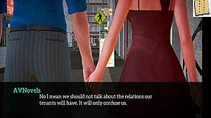 My new family in 3d hentai with small tits.