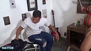 Student cums in hot teacher's mouth 😏