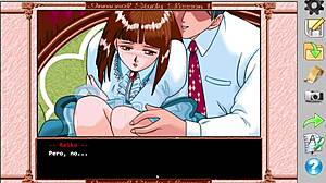 Immoral Study Español Scenario 1 Shirakawa Reiko Retro Visual Novel Full Gameplay!