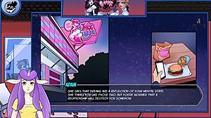 Vampires in love: Part 1 of the anime game with sexual content