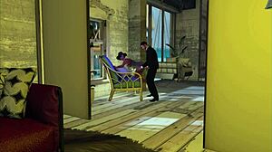 Caught Sneaking a Quickie at BFF's Wedding in Anime Hentai Style