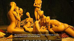 tales from the unending void 11- female alien fingers herself ready for my cock