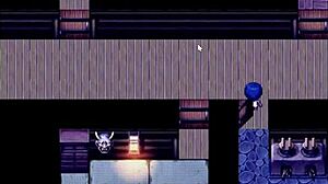 Tanned girl natsuki hentai game ep 38 pouring cum deep in her womb