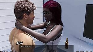 Married black milf goes down