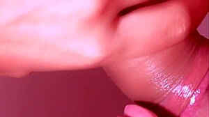 Gay Japanese step-sister gives great blow job and facial