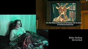 Naked Alan Wake 2 Play Through Part 21 Rocks