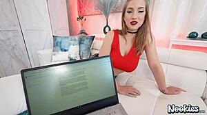 octavia red gets fucked and jizzed on big time 😍