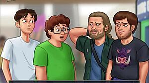 Summertime saga 155 featuring erotic cartoon anime hentai scenes