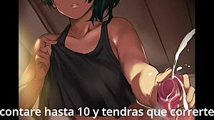 maki zenin dominates femboy sissy with joi commands