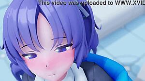 Yuuka has a forbidden romance with her teacher in this anime3d porn