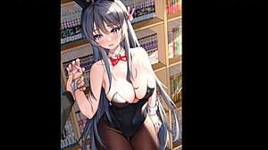 Sakurajima Mai-Bunny Girl Senpai Compilation Rule 34