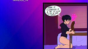 Young crossdresser explores virgin ass with big toy outdoors