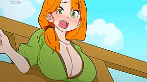 Alex got stuck in the fence, Steve couldn’t pass in Minecraft parody.