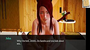 i explore my new family in this animated game episode