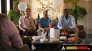 hey, casey calvert got slammed in an accidental gangbang by bored dudes!