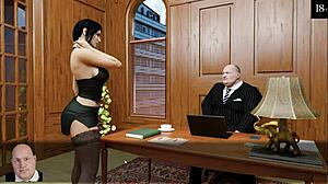 Anna says, 'take my cum in your mouth'