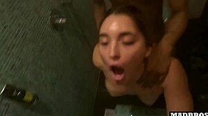 super hot italian comes back again to get fucked hard in a sauna