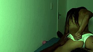 Slut waits to ride monster cock until dawn.