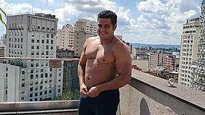 Summer day turns steamy with yuri sex by the pool