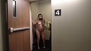 Naughty Hotel Trolling With Deepthroat Anal And Doggystyle Almost Caught