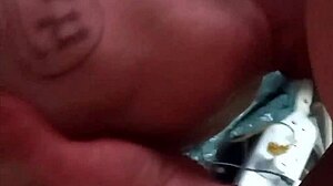 pussy and throat get fucked close up in amateur teen milf deepthroat