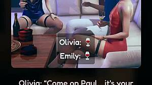 confined with twins and goth in horny hentai.