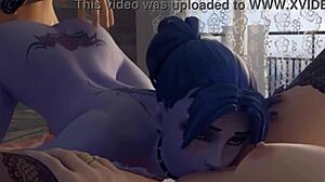 overwatch hentai compilation with anal assfucking