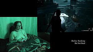 Naked Alan Wake 2 Play Through Part 21 Rocks