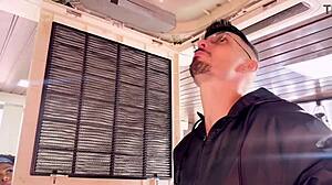 Ebony Brazilian Boss Gives Tight Pussy to Hung Employee