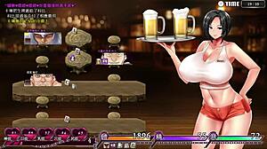 Karryn's Prison Tavern unfolds wild hentai game action with monster cock