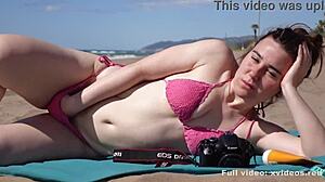 She tempted me to fuck on the beach in public