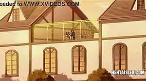 hey, in this hentai, a persuasive student corrupts female teachers in garage rough cartoon