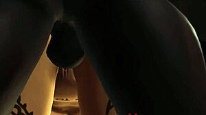 Why is the sub-slut gagged and getting anal fucked by black cock?