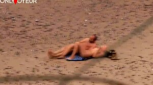 Watch this: 'Is that older guy really fucking the hot milf on the beach?' Voyeur catches passionate action
