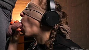 Sloppy wet mommy gets licked in a wild taste game