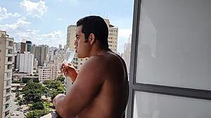 Summer day turns steamy with yuri sex by the pool