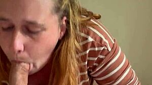 Piggy Makes Funny Sounds On Cock