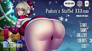 Give them the bbc in that ass for christmas pandoras stuffed xmas special part 1