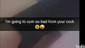 Sexting my best friend's dad on snapchat until i cum! Joyliii's wild adventure