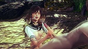 yo, watch mia jerk and get creampied in hentai!