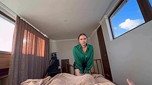 Wife enjoys time with family friend during his birthday celebration