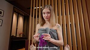 Stepbro Cums on Petite Stepsis Panties in Taboo POV