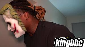 Halloween trickery with big black dick?